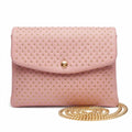 Blush Maren Embellished Clutch front view